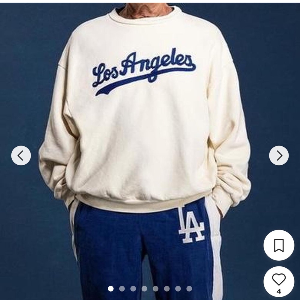 MADHAPPY X LOS ANGELES DODGERS MLB SUPER RARE SWEATSHIRT